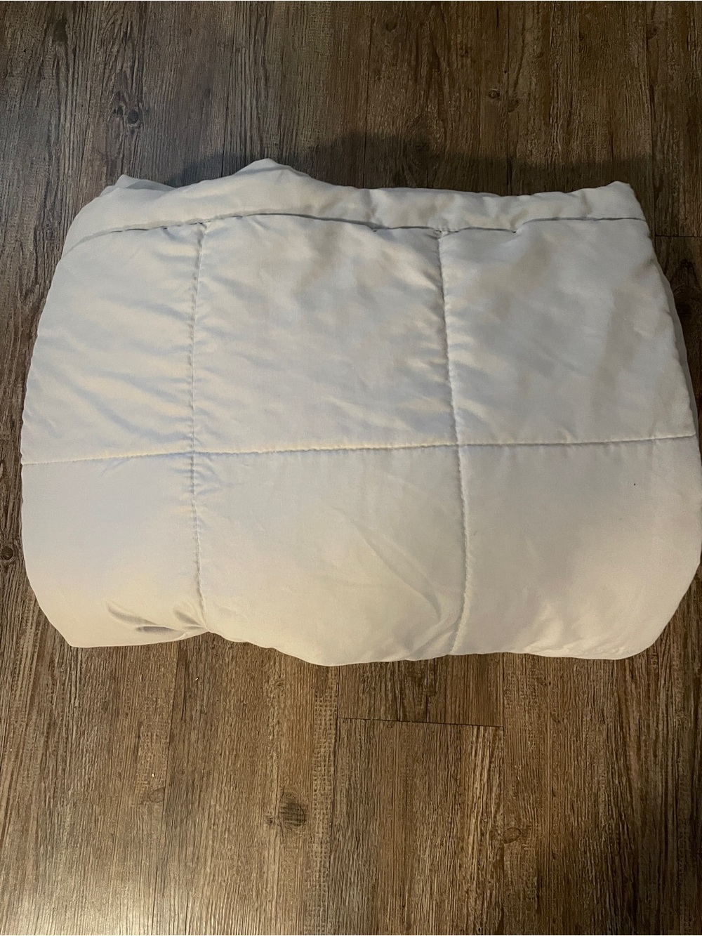Room Essentials White Quilted Down Alternative Comforter